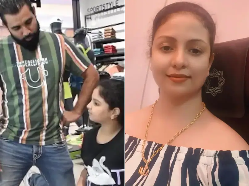 Mohammed Shami with daughter Aaira; Hasin Jahan