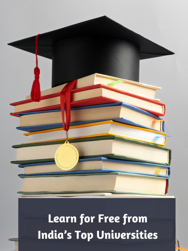 Free Courses by Top Indian Universities