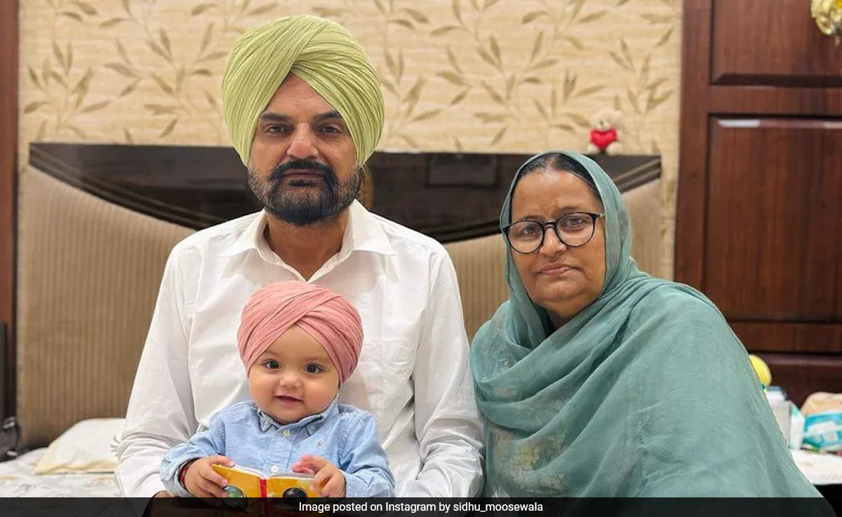 Sidhu Moosewala's parents welcomed a baby boy in March this year.